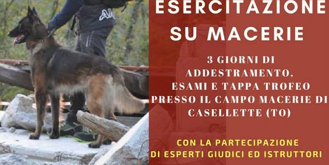 6-7-8 Aprile 2018 esercitazione interregionale.
